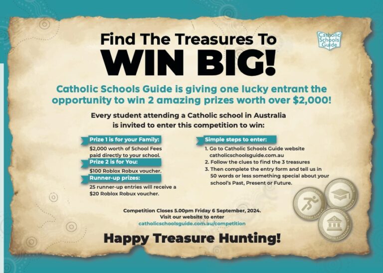 Catholic Schools Guide Treasure Hunt 2024 Catholic Schools Guide   CSG Competition 2024 768x548 